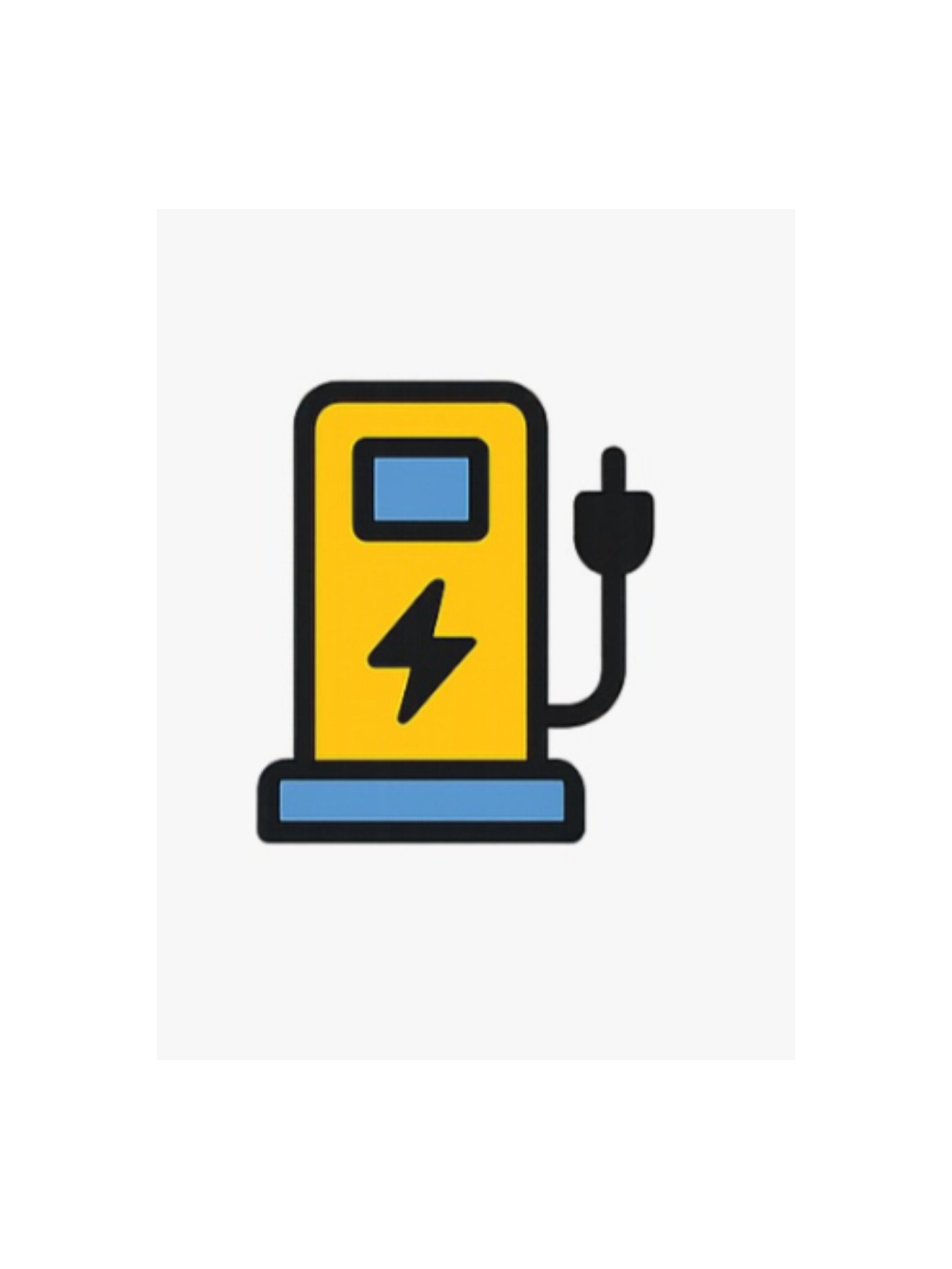 Installation borne de recharge